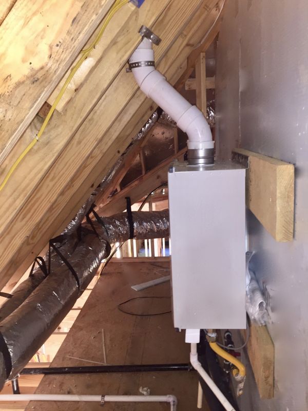 Tankless Heater Installation in Fredericksburg, VA